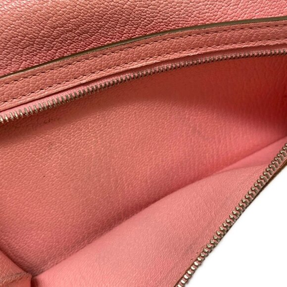 HERMES Bearn Souffle - Black Chevre Square R Long Wallet 402-080625 - Picture 7 of 8